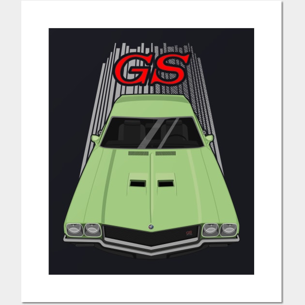 Skylark GS - 2ng gen - Bright Green Wall Art by V8social